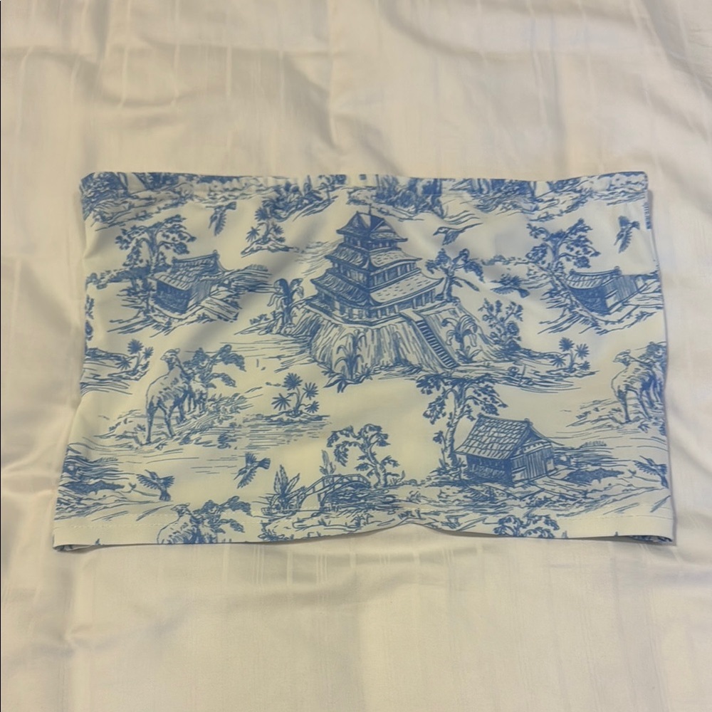 Blue and White Tube too